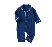 Combinaison Bebe Garcon Fille Nouveau-né Une Pièce Pyjama Body en Coton col Rond Courtes Barboteuses Cadeau Naissance pour Bébé