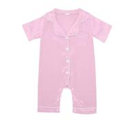Combinaison Bebe Garcon Fille Nouveau-né Une Pièce Pyjama Enfant Manches Courtes vêtements Confortables Cadeau Naissance Grenouillère 0-12 Mois