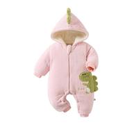 Combinaison Bebe Hiver Chaud Pyjama BéBé GrenouillèRe Manches Longues Barboteuses Pyjamas Flanelle Pilote Capuche Naissance 0-18 Mois