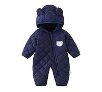 Combinaison Bebe Hiver Polaire Manteau d'hiver Capuche Fille Barboteuse Pilote BéBé Automne Moderne Unique