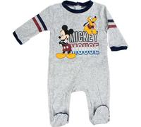 Combinaison bébé Mickey Mouse de Disney - Pyjama moelleux Gris 12 mois