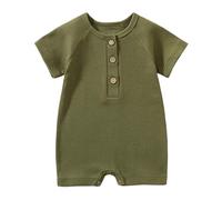 Combinaison bébé unisexe Grenouillères Coton Doux Combinaisons recouvre les pieds Barboteuses avec Ouverture Pratique Mixte Garçon et Fille Vêtements de Haute qualité du Nourrisson 4 Ans