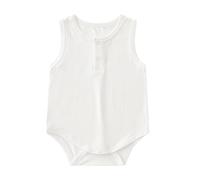 Combinaison bébé unisexe Grenouillères Coton Léger Combinaisons avec Ouverture Pratique Idéale pour Printemps et Automne Confortables Respirants sans pieds en Organique nouveau-né de 0 24 mois