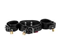 Combinaison Bondage collier et menottes