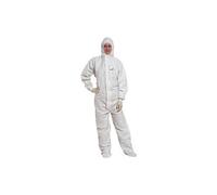 Delta Plus – Combinaison Deltatek 5000 DT1170 – Cagoule élastiquée – Blanc – Taille XL