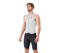 Combinaison Castelli Free San Remo 3 Sans Manches Blanc Noir, Taille S