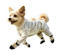 Combinaison Chien - Vêtement Extensible pour Animaux avec Anneau D et Sangle Réglable,Grenouillère Confortable Chiot | pour Promenade Aventure Quotidienne Trajets Voyages Camping Été Extérieur