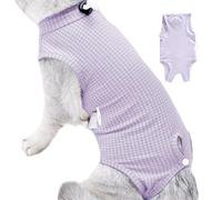 Combinaison chirurgicale pour chat, combinaison de récupération pour chat | Combinaison de récupération de nez de chaton pour homme, combinaison de récupération de chat respirante pour femme