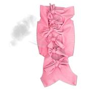 Combinaison Chirurgicale pour Chat Femelle Respirante Après Opération - Vêtement de Protection Anti-Léchage pour Chats - Combinaison Douce Soins à Domicile Confort Intérieur