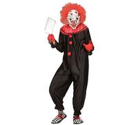 Combinaison Clown Tueur Noir/Rouge (42/44)