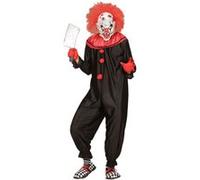 Combinaison Clown Tueur Noir/Rouge (42/44) rouge G
