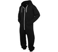 Combinaison - combipantalon - combishort Urban classics - TB277BLK/WHT - Sweat Jumpsuit Combinaison Homme XXL