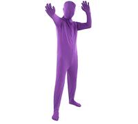 Combinaison Corps Entier à écran Violet, Combinaison intégrale chromakey pour Effets spéciaux en Photographie et en vidéo, fabriquée en Fibre de polychlorure de Vinyle élastique (160 cm)