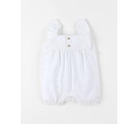 Combinaison coton blanc 1M(54CM)