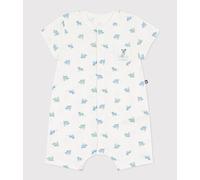 Combinaison courte bébé en coton imprimé animaux Petit Bateau - blanc - Taille 18 mois 18M blanc/multicouleur