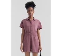 Combinaison courte en mousseline femme QS Violet 44