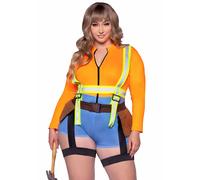 Combinaison courte femme Leg Avenue Construction Multicolore 1X/2X