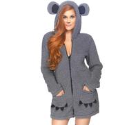 Combinaison courte femme Leg Avenue Cuddle Koala Gris M