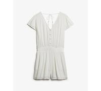 Superdry Combinaison femme manches courtes imprimée Blanc L