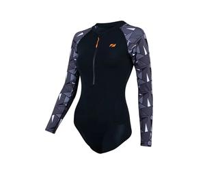 Combinaison courte néoprène manches longues femme Zone3 OWS Renew Noir 3XL