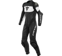 Combinaison cuir femme DAINESE IMATRA perforé noir-blanc 36 (IT 40)
