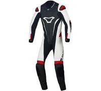 Combinaison cuir MACNA JUNIOR 1 pièce blanc-noir-rouge 158