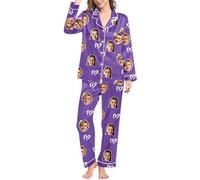 Combinaison D Intérieur Femme Chaud Coton Abeille Romantique Tenue avec Push Moins Bouton Noire Broderie Fantaisie Soeur Anciennes Jumpsuit Zipper Saint Integrale Intégral