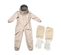 Combinaison d'apiculture professionnelle contre l'aiguille - Substance ventilée - Manacles flexibles - Sécurité du corps entier - Rudiments d'apiculture - Tenue d'apiculture fine et ventilée