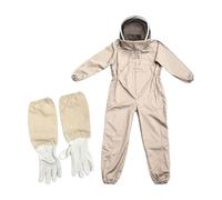 Combinaison d'apiculture professionnelle contre l'aiguille - Substance ventilée - Manacles flexibles - Sécurité du corps entier - Rudiments d'apiculture - Tenue d'apiculture fine et ventilée