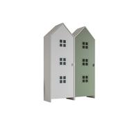 Combinaison D'armoires 2 Parties Casami Bruges blanc vert
