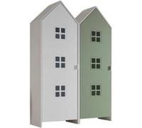 Combinaison D'armoires 2 Parties Casami Bruges blanc vert