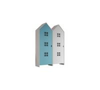 Combinaison D'armoires 2 Parties Casami Bruges bleu blanc