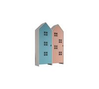 Combinaison D'armoires 2 Parties Casami Bruges bleu rose