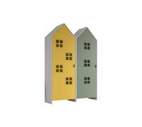 Combinaison D'armoires 2 Parties Casami Bruges jaune vert Beige