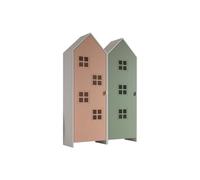 Combinaison d'armoires 2 parties casami bruges rose vert