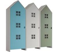 Combinaison D'armoires 3 Parties Casami Bruges bleu blanc vert Bleu