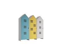 Combinaison D'armoires 3 Parties Casami Bruges bleu jaune blanc