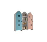 Combinaison D'armoires 3 Parties Casami Bruges bleu rose Multicolore G