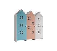 Combinaison D'armoires 3 Parties Casami Bruges bleu rose banc Aqua