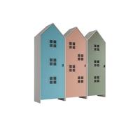Combinaison D'armoires 3 Parties Casami Bruges bleu rose vert Bleu