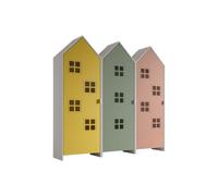 Combinaison D'armoires 3 Parties Casami Bruges jaune vert rose
