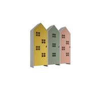 Combinaison D'armoires 3 Parties Casami Bruges jaune vert rose