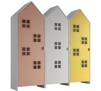 Combinaison D'armoires 3 Parties Casami Bruges rose blanc jaune Jaune