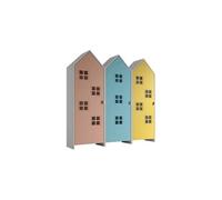Combinaison D'armoires 3 Parties Casami Bruges rose bleu jaune