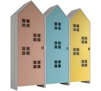 Combinaison D'armoires 3 Parties Casami Bruges rose bleu jaune