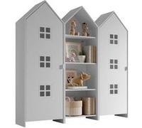 Combinaison D'armoires 3 Pièces Casami Bruges blanc gris Blanc G