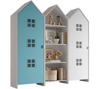 Combinaison D'armoires 3 Pièces Casami Bruges blanc Multicolore Bleu G