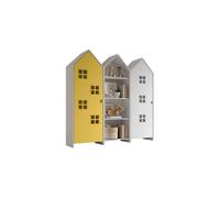 Combinaison D'armoires 3 Pièces Casami Bruges jaune blanc Jaune
