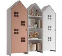 Combinaison D'armoires 3 Pièces Casami Bruges Multicolore rose Rose G