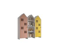 Combinaison D'armoires 3 Pièces Casami Bruges rose jaune